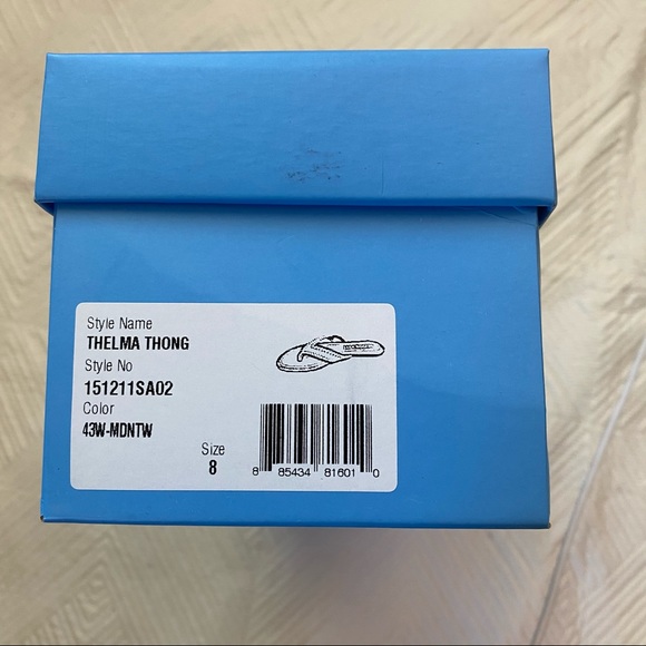 Jack Rogers Thelma Thong Sandals - NIB - Picture 6 of 6